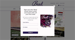 Desktop Screenshot of beadhouse.co.uk