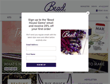 Tablet Screenshot of beadhouse.co.uk